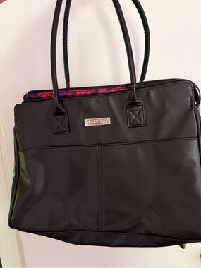 Mary Kay Black Tote with Pink Accent Lining